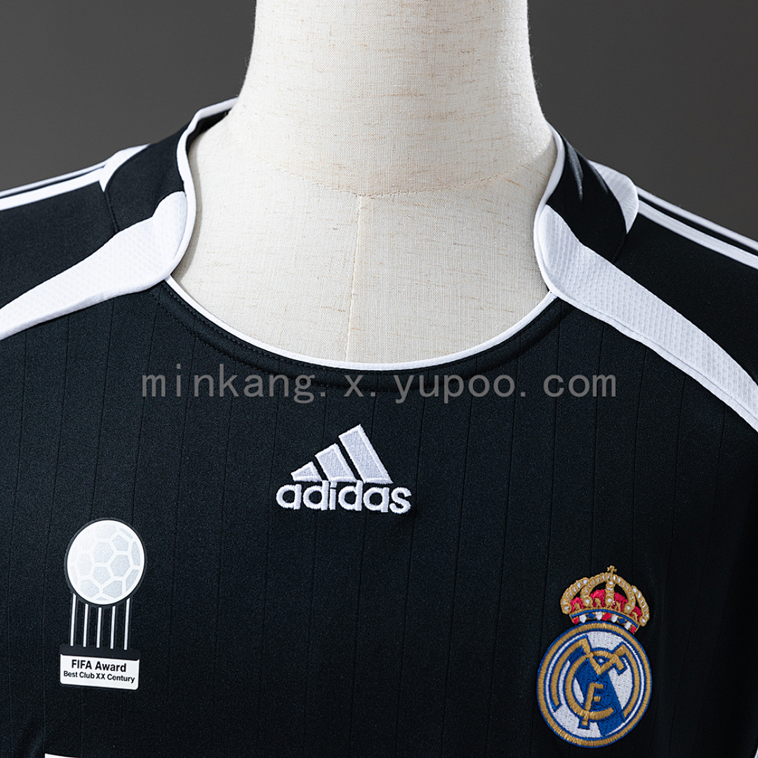 Retro Long Sleeve Real Madrid 06/07 Third Away S-XXL 6