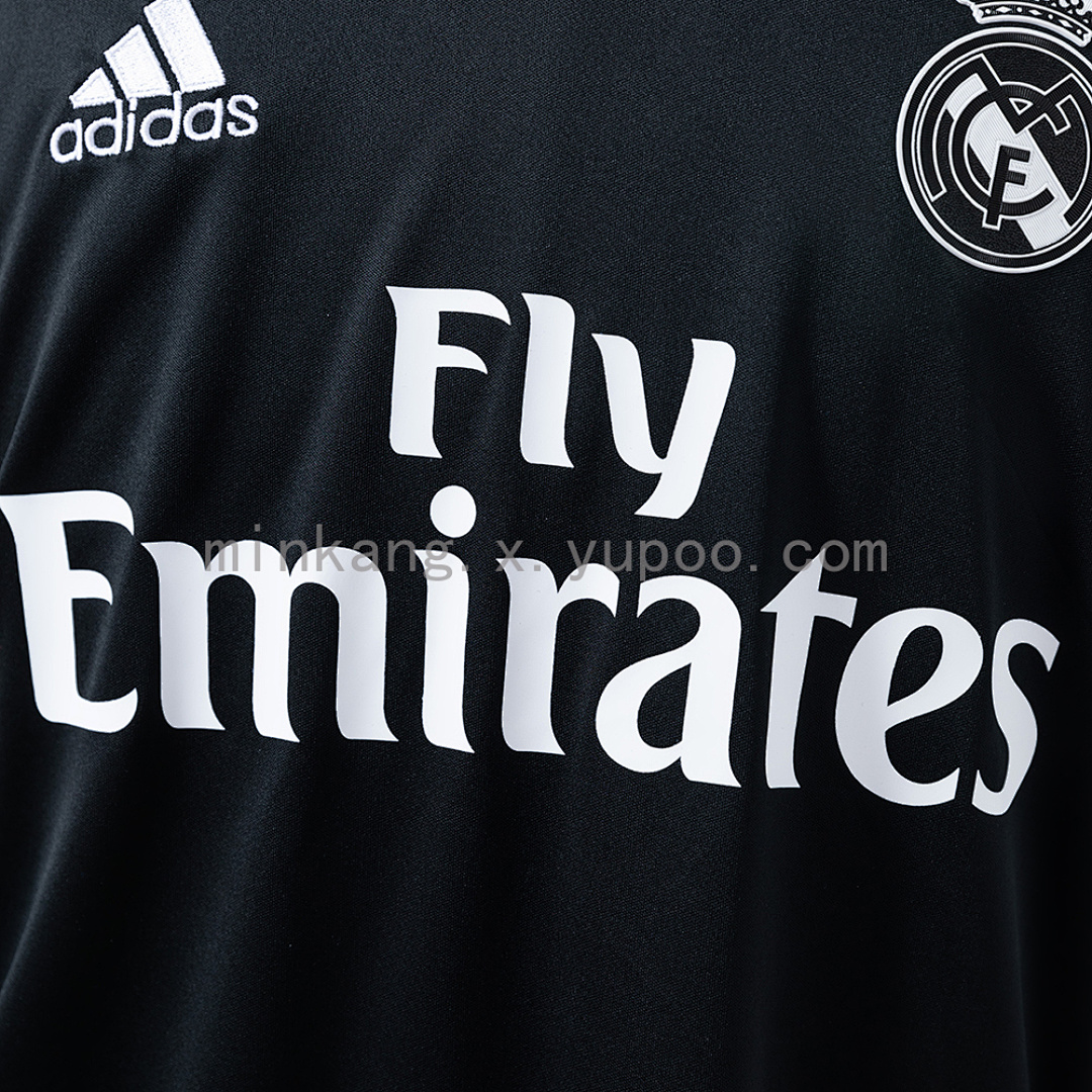 Retro Long Sleeve Real Madrid 16/17 Third Away S-XXL 5