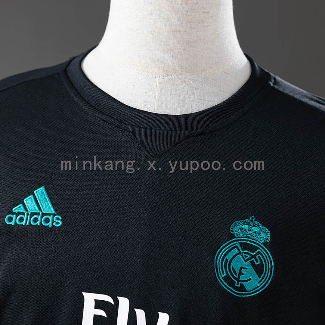 Retro Real Madrid 17/18 Away Long Sleeve S-XXL 7