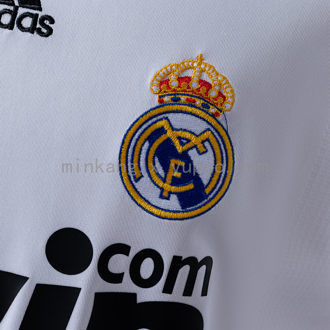 Retro Real Madrid 09/10 Long Sleeve Home S-XXL 5
