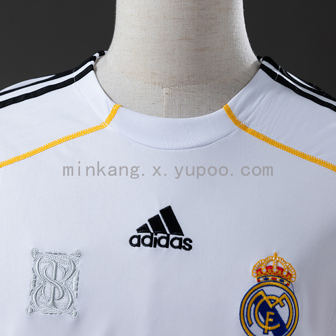 Retro Real Madrid 09/10 Long Sleeve Home S-XXL 7