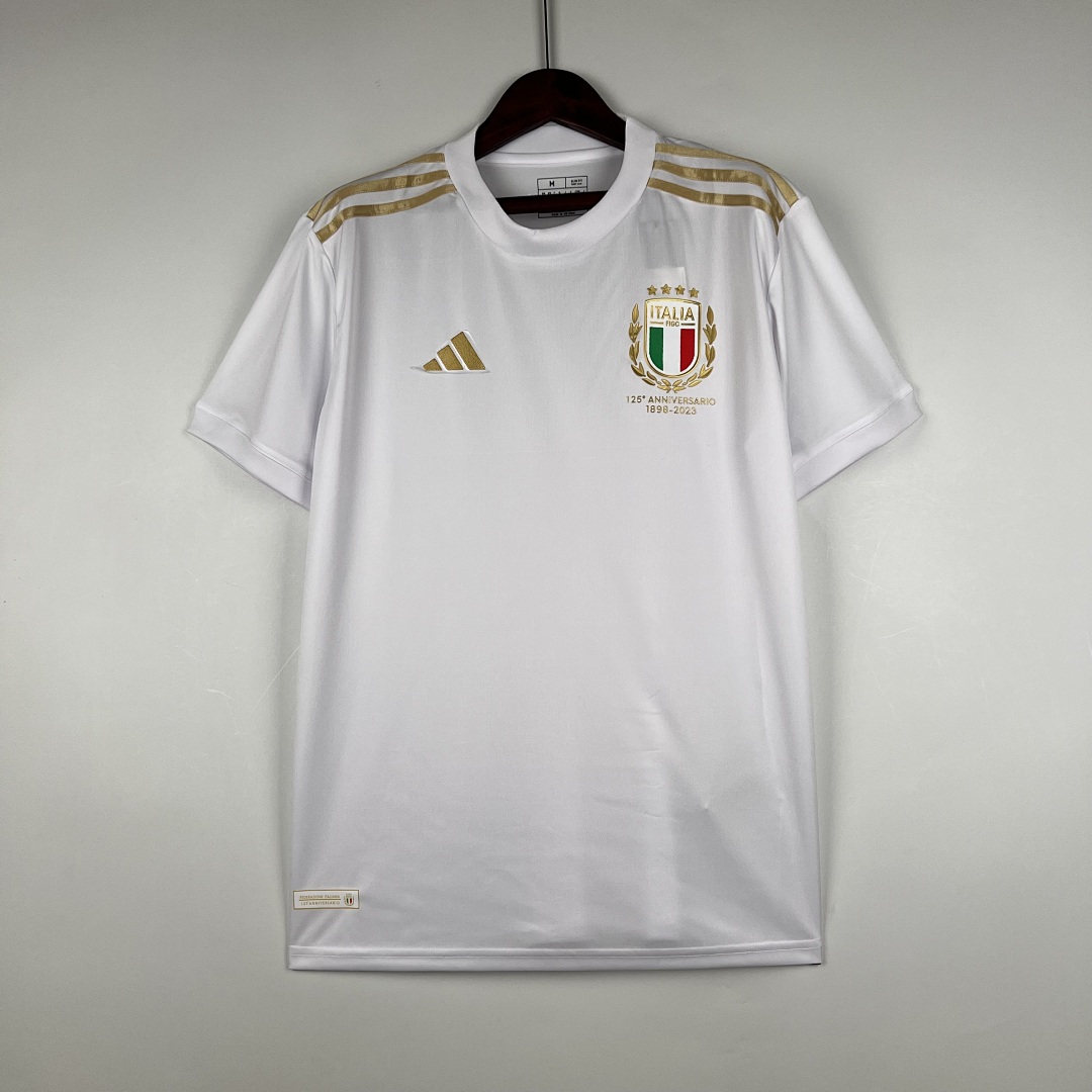 2023 Italy 125th Anniversary White S-4XL 4