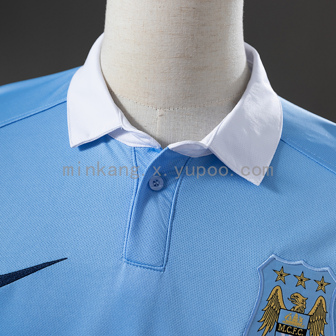 Retro Manchester City 15/16 Home S-XXL 9