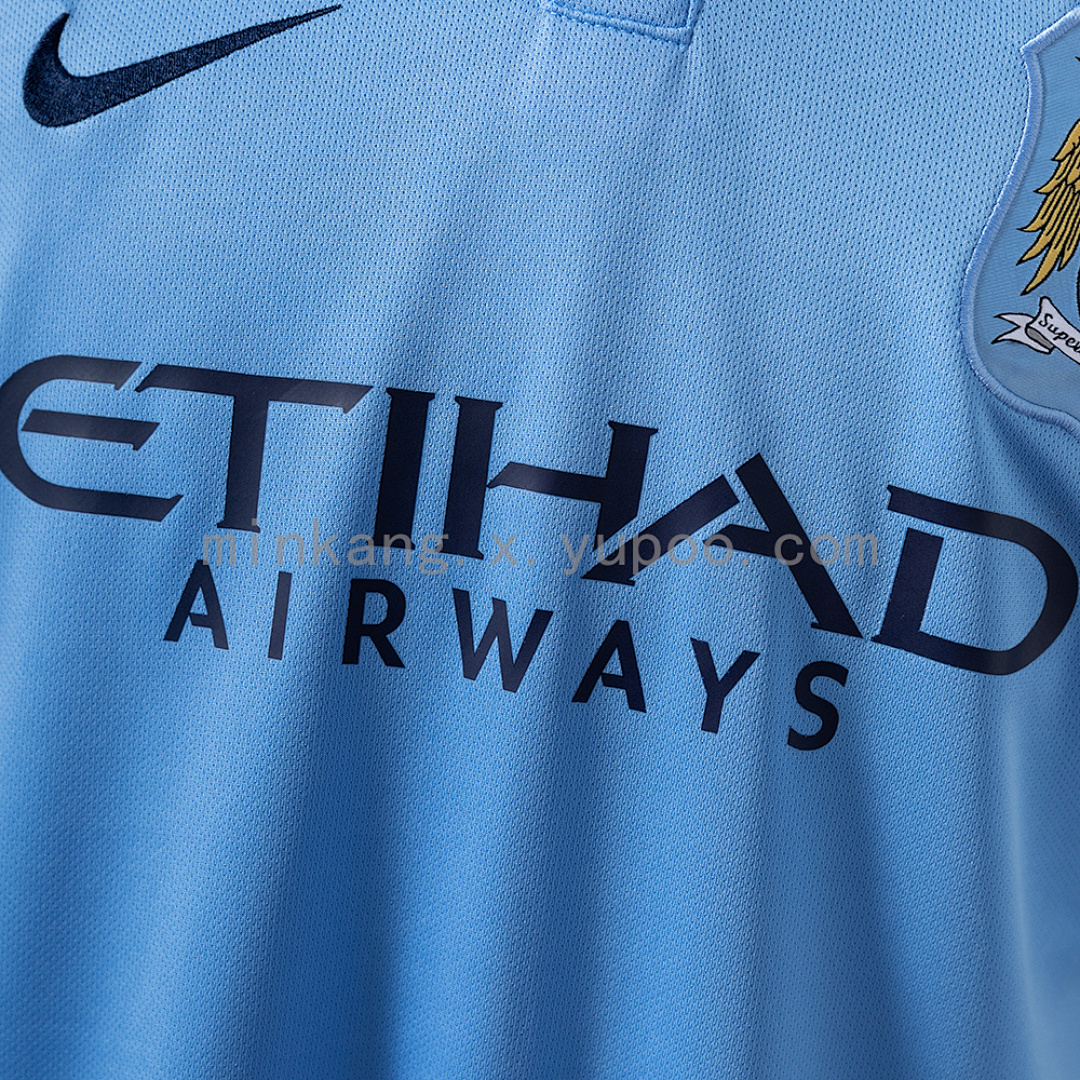 Retro Manchester City 15/16 Home S-XXL 6