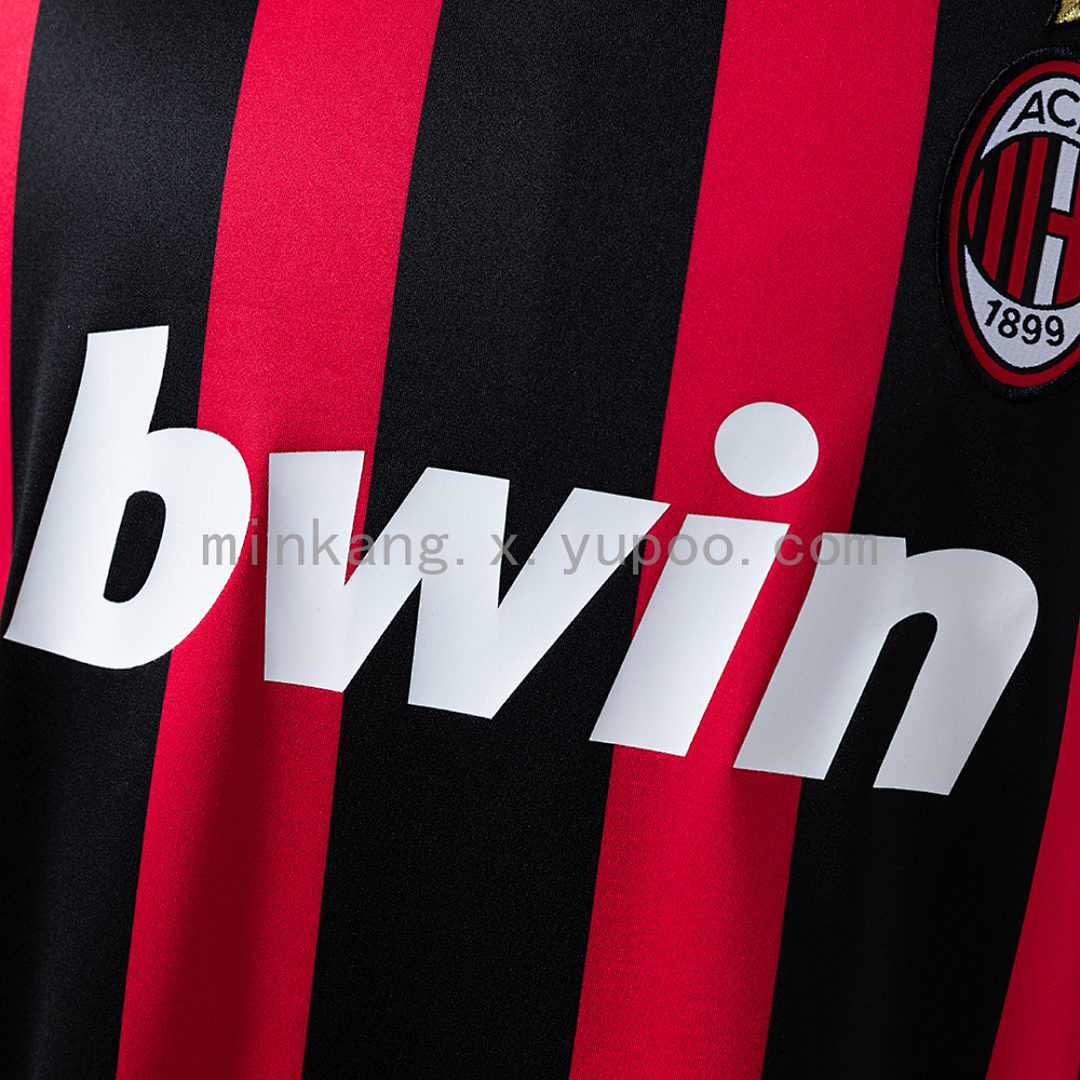 Retro AC Milan 08/09 Home S-XXL 5
