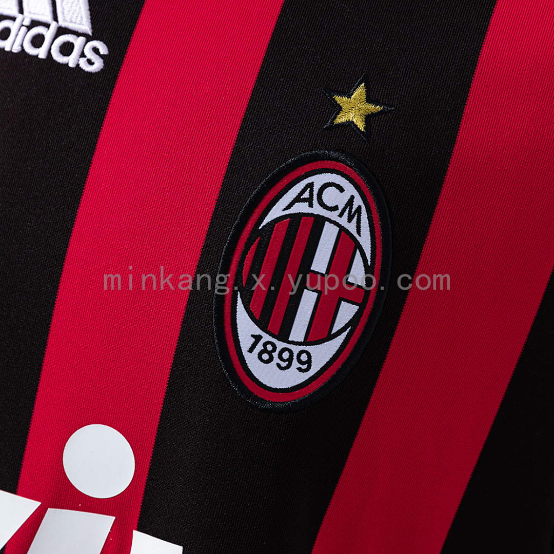 Retro long sleeve AC Milan 08/09 Home S-XXL 3