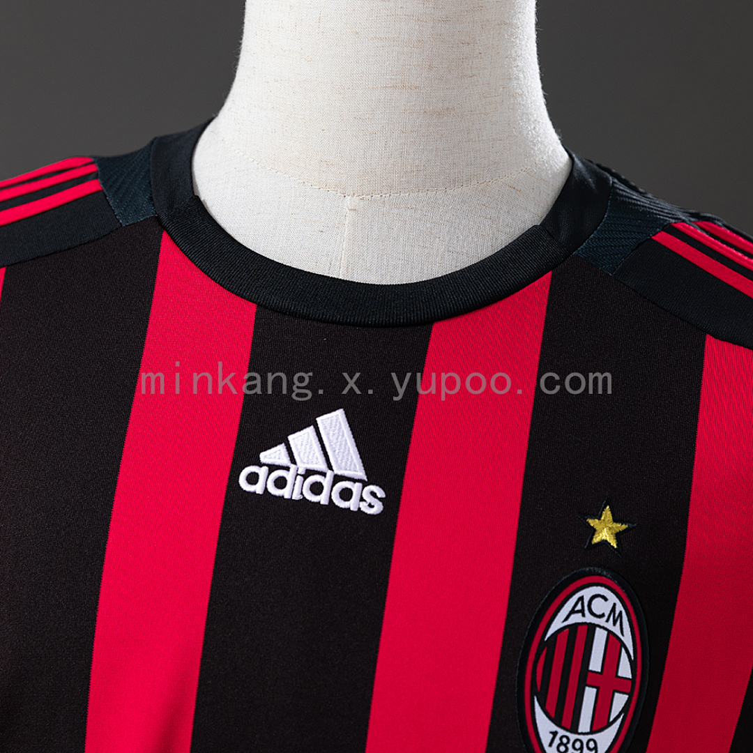 Retro long sleeve AC Milan 08/09 Home S-XXL 5