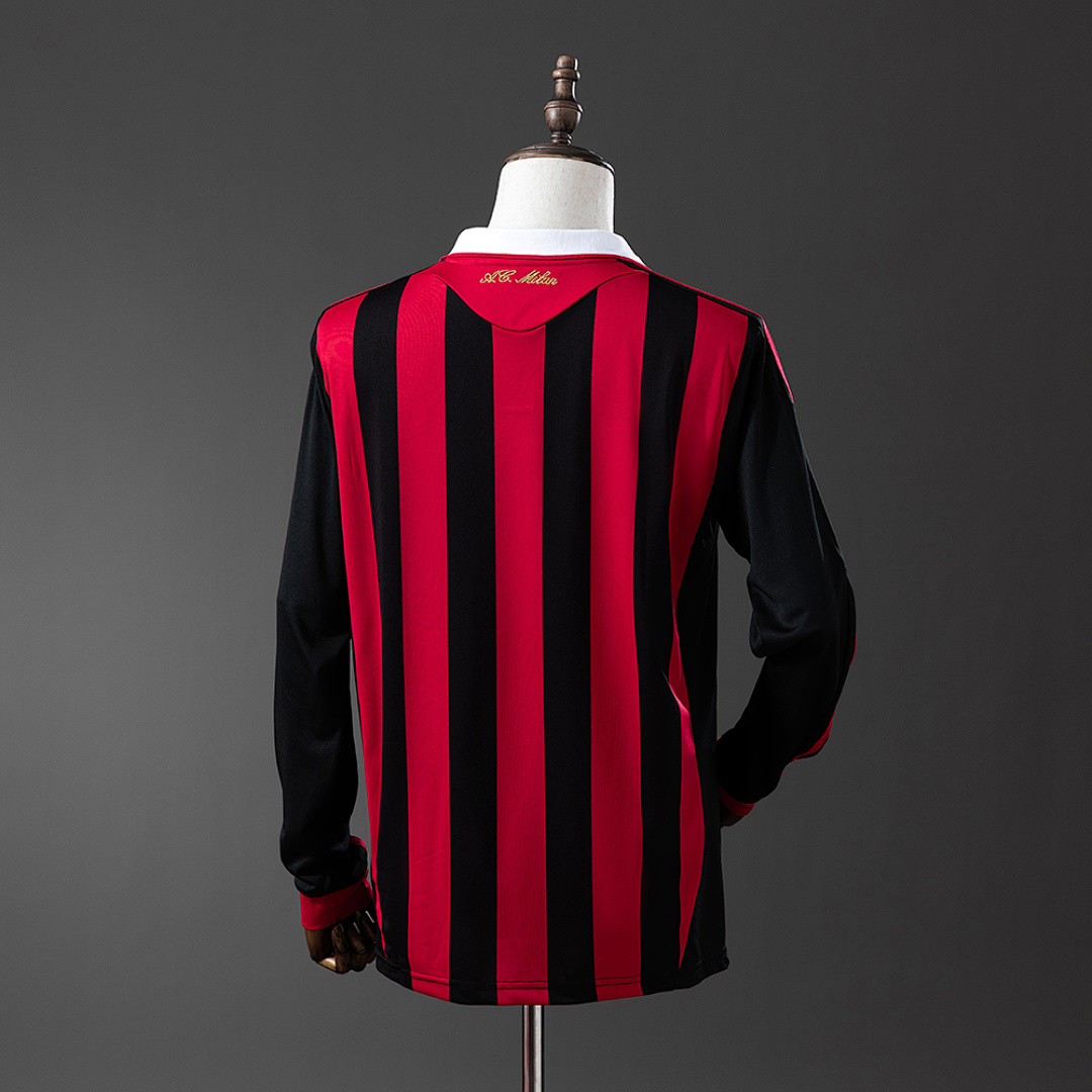 Retro long sleeve AC Milan 09/10 Home S-XXL 6