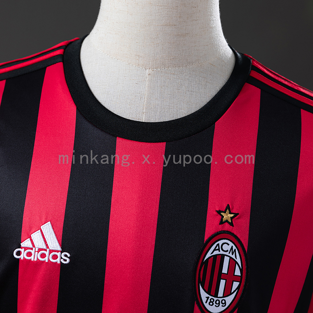 Retro AC Milan 17/18 Home S-XXL 6