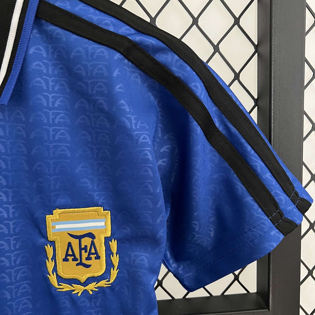 kids Argentina 1994 away size: 16-28 5
