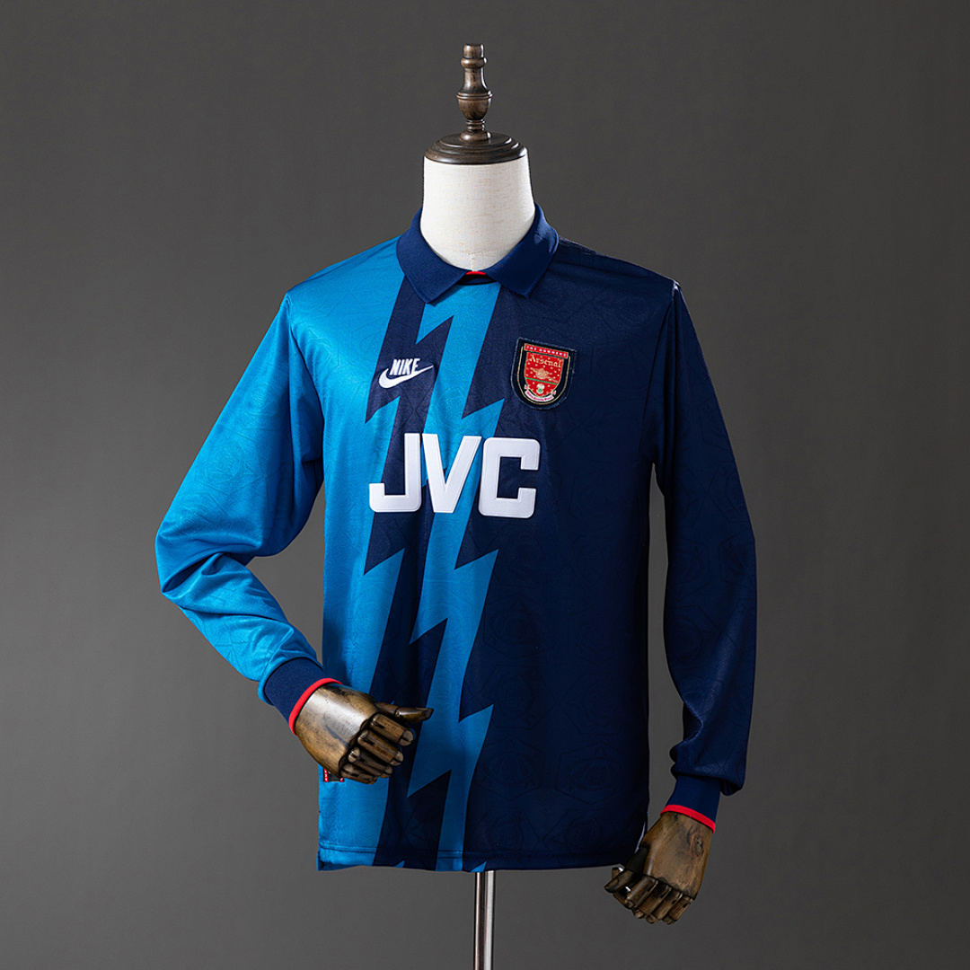 Retro long sleeve Arsenal 95/96 away S-XXL 9