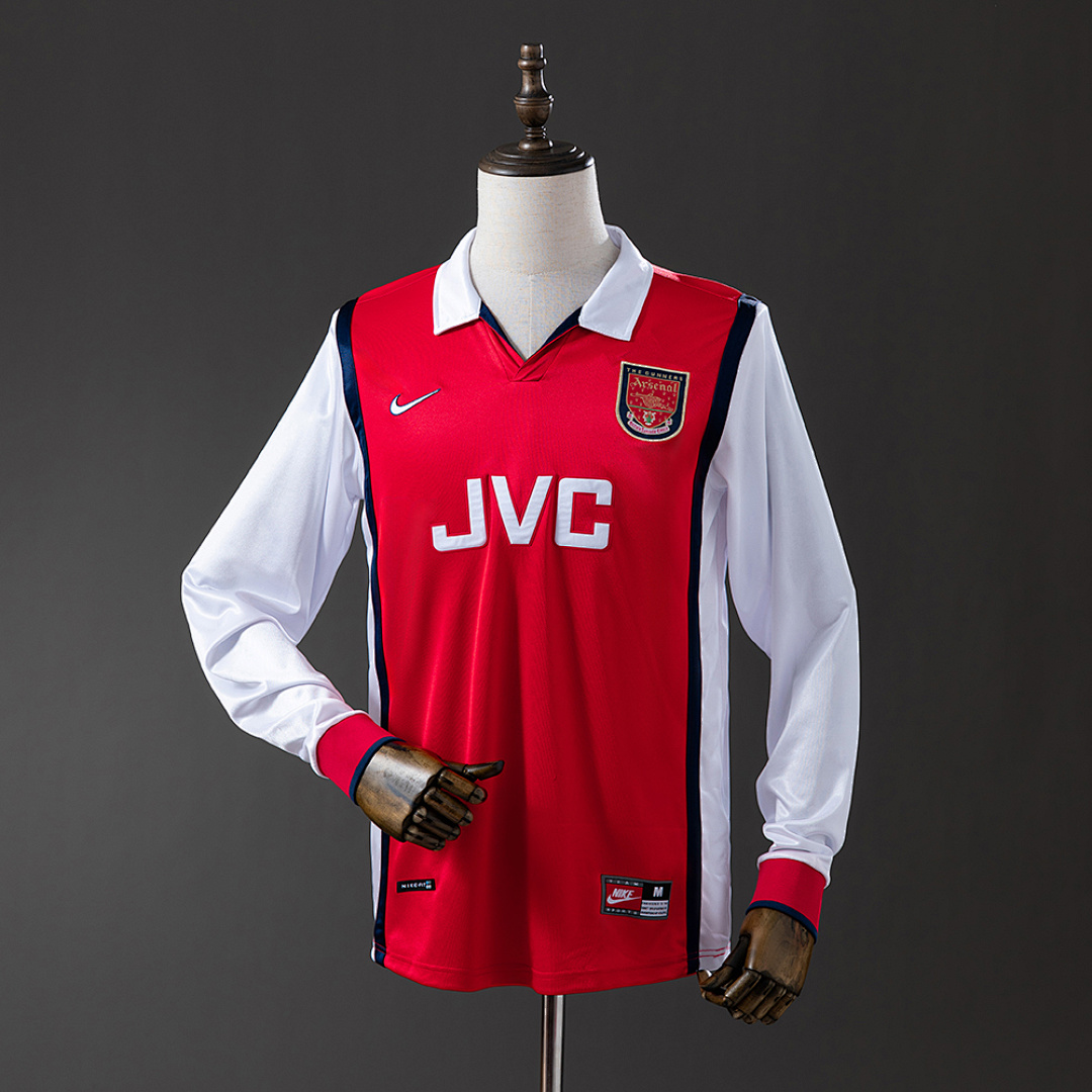Retro long sleeve Arsenal 98/99 Home S-XXL 2