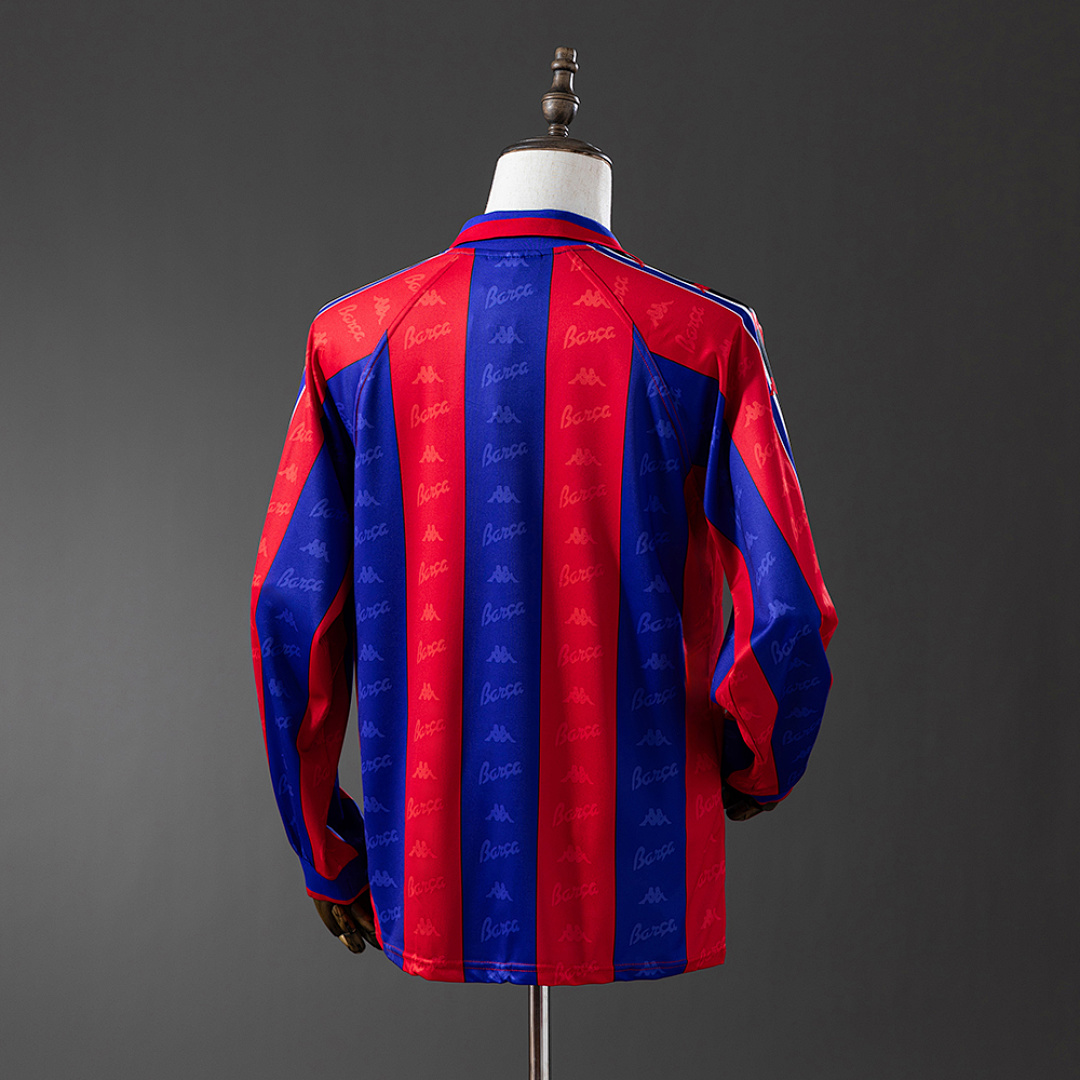 Retro long sleeve Barcelona 96/97 home S-XXL 6