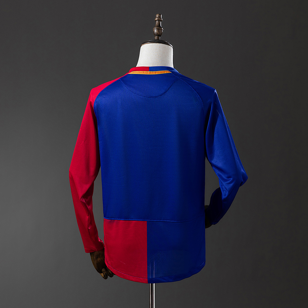 Retro long sleeves Barcelona 08/09 Champions League home S-XXL 7