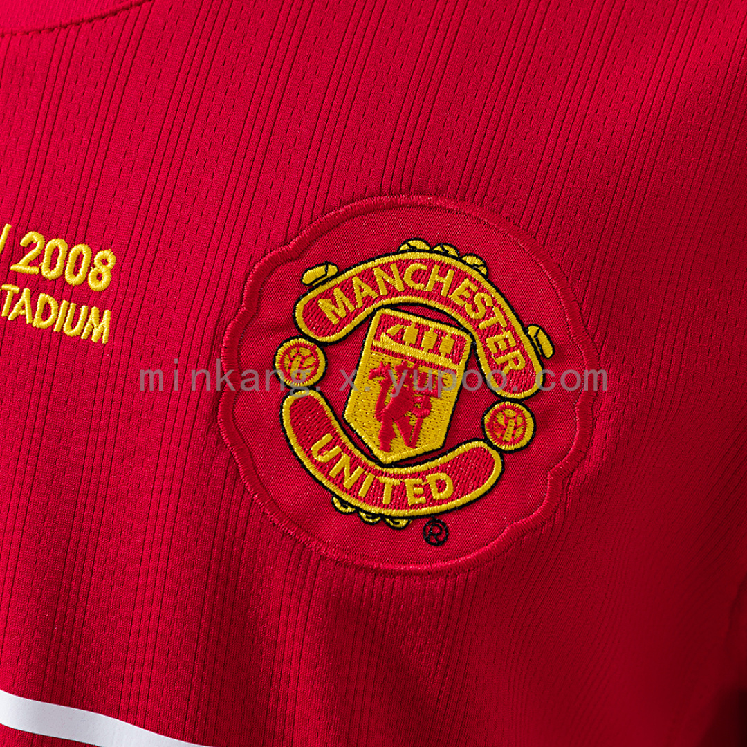 Retro long sleeve M-U 07/08 Champions League version home S-XXL 6