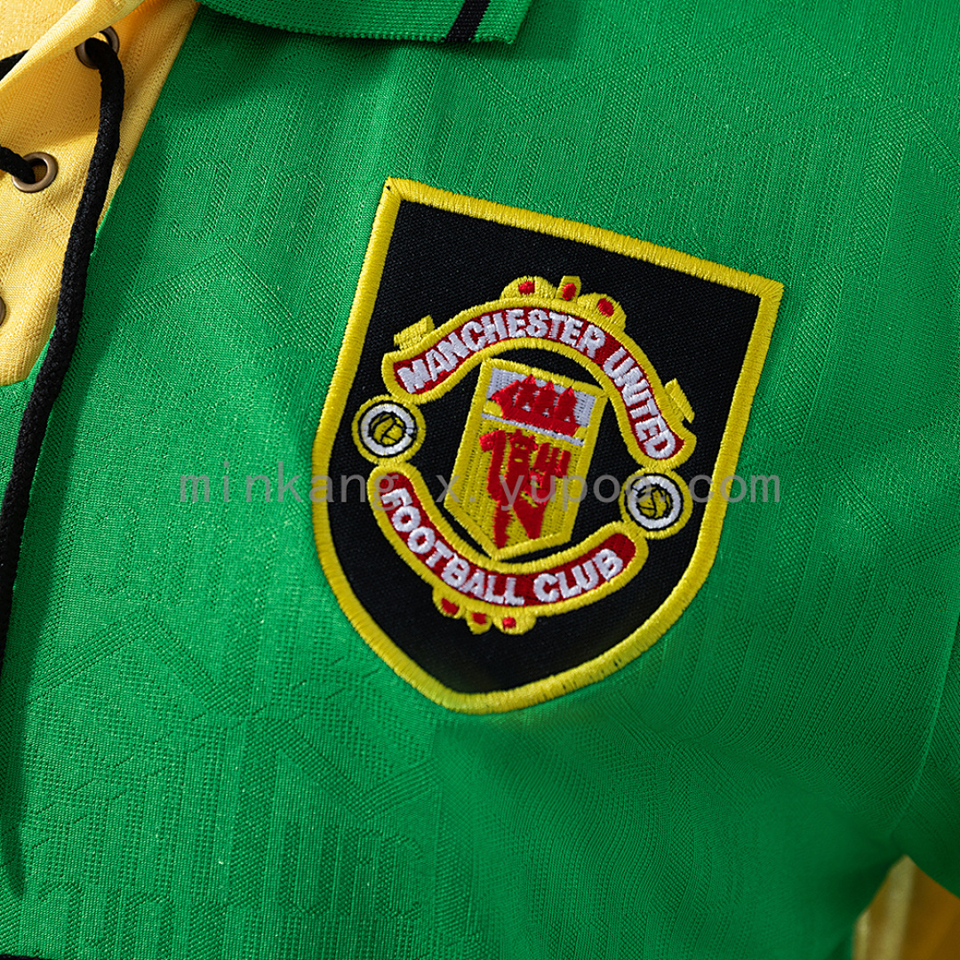 Retro long sleeve M-U 92/94 third away S-XXL 4