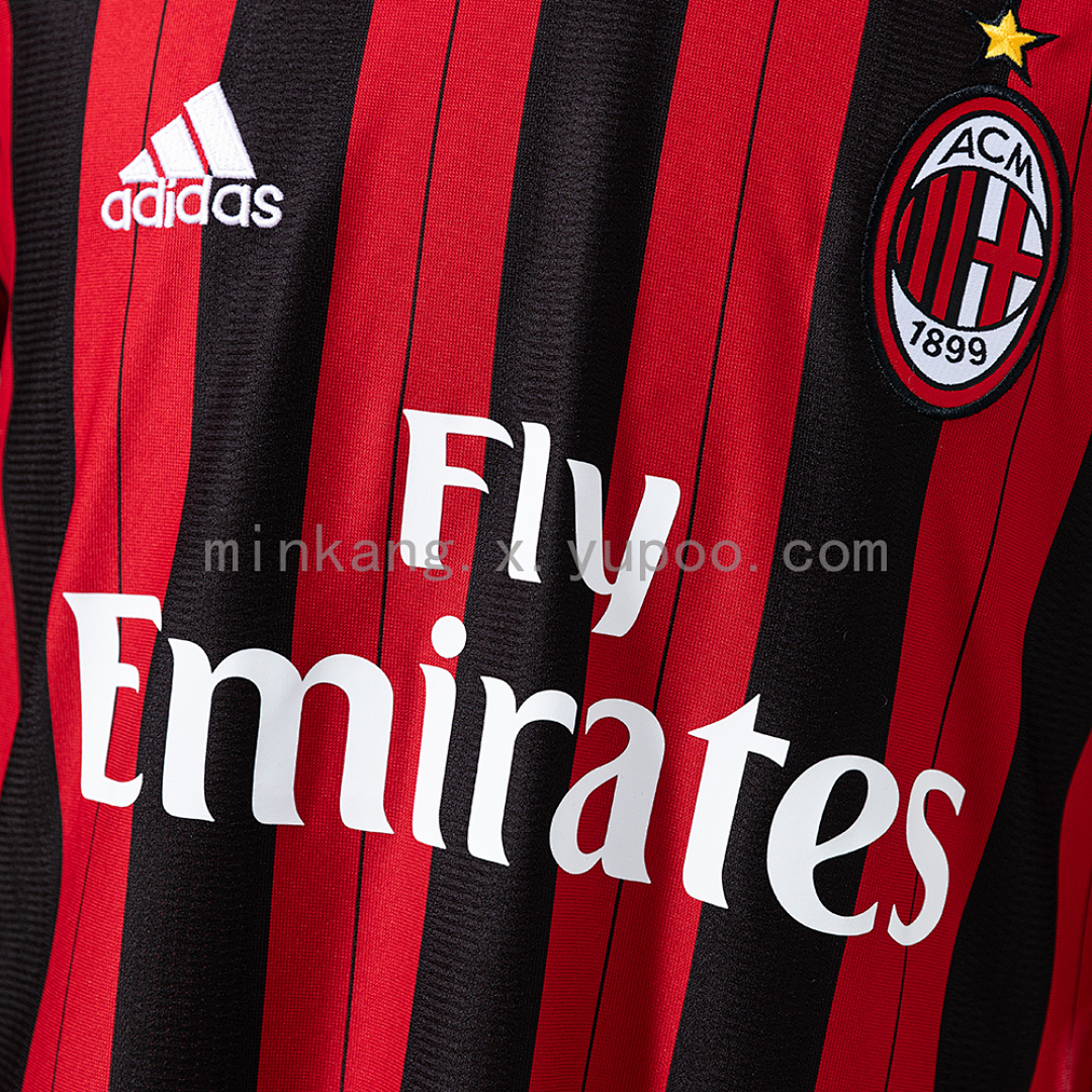 Retro long sleeve AC13/14 Milan home S-XXL 5