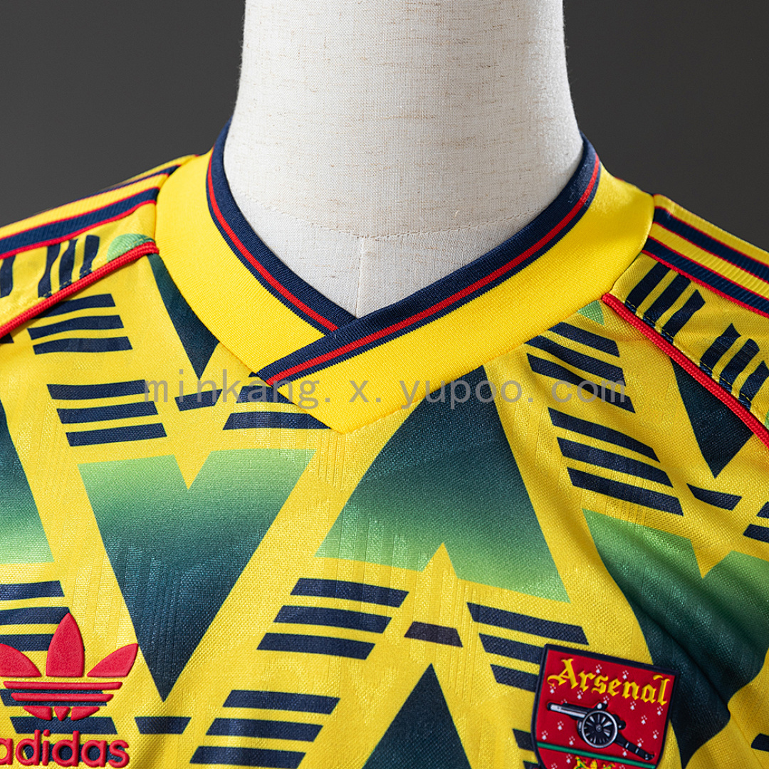 Retro Long Sleeve Arsenal 91/93 Away S-XXL 6