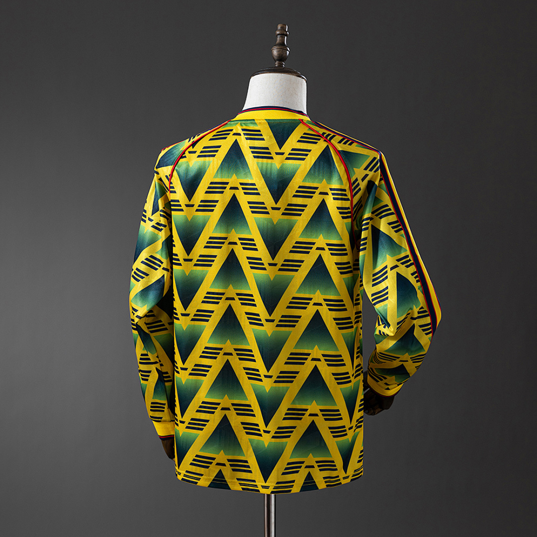 Retro Long Sleeve Arsenal 91/93 Away S-XXL 7