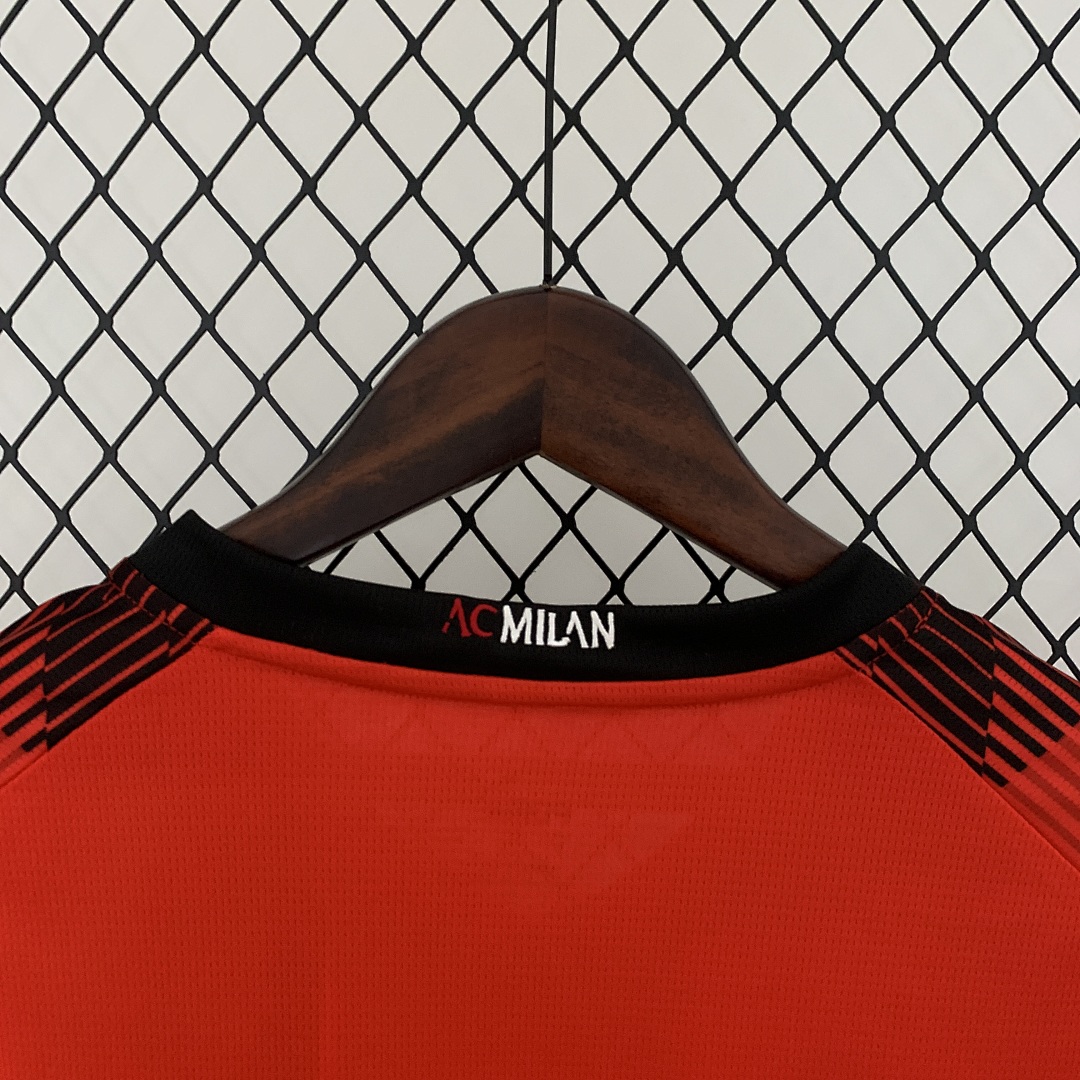 23/24 Long sleeve AC Milan home S-3XL 5