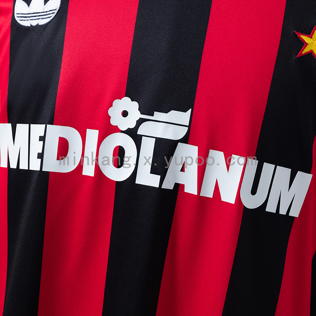 Retro AC Milan 90/91 Home S-XXL 5