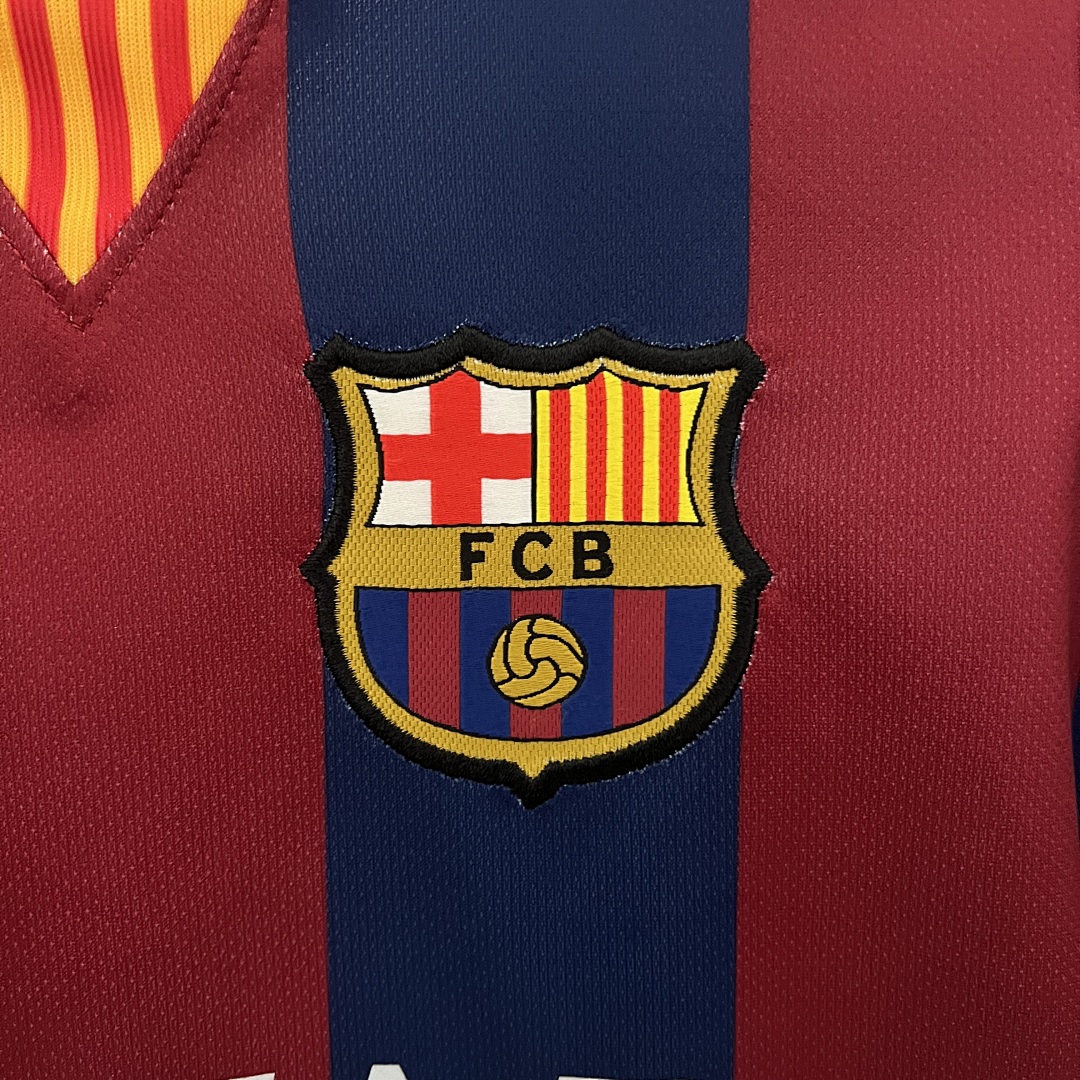 kids Barcelona 14/15 home size: 16-28 5