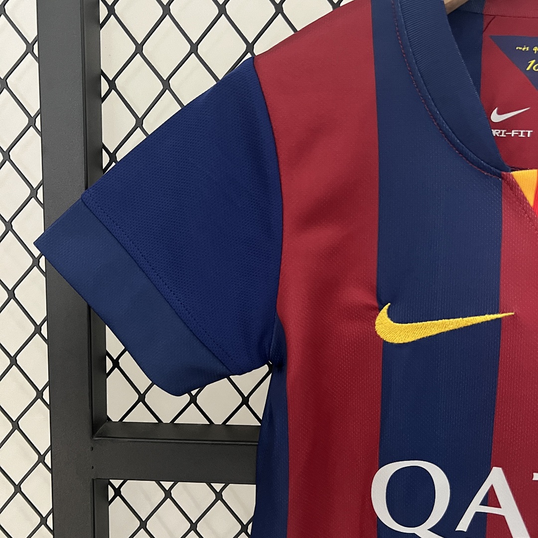 kids Barcelona 14/15 home size: 16-28 7