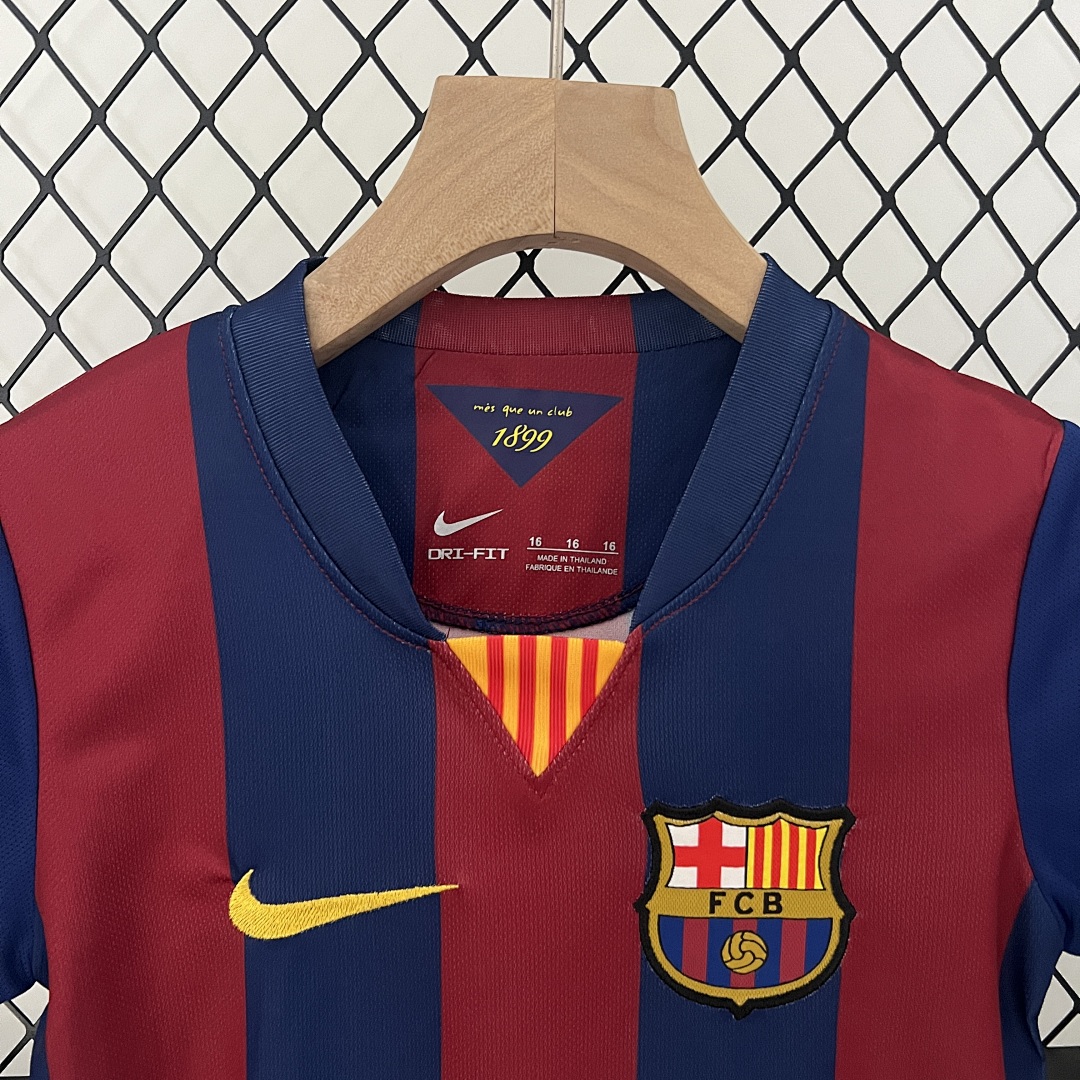 kids Barcelona 14/15 home size: 16-28 8