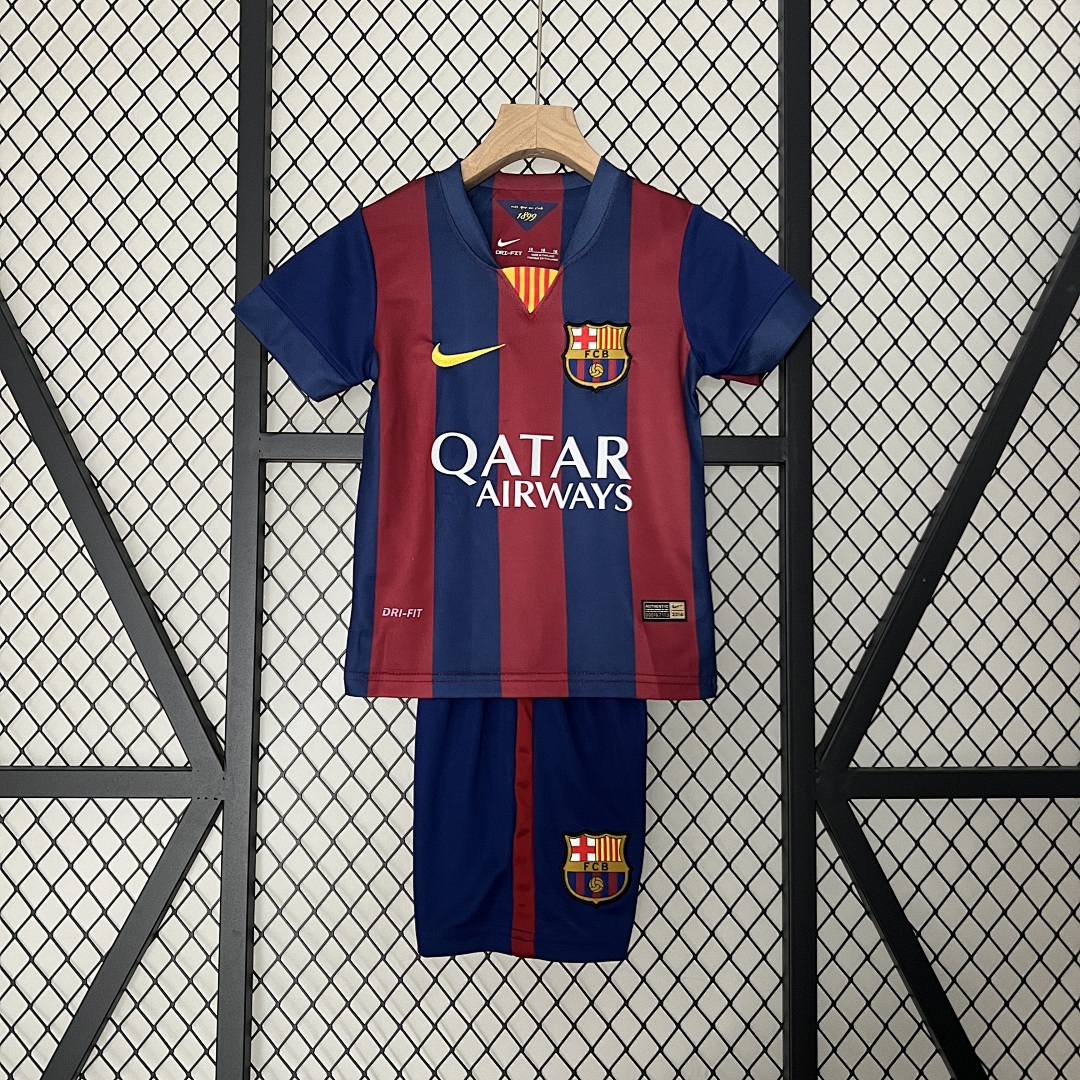 kids Barcelona 14/15 home size: 16-28