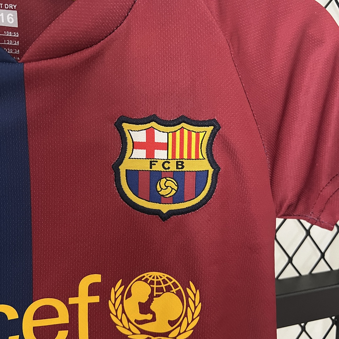 kids Barcelona 08/09 home size: 16-28 11