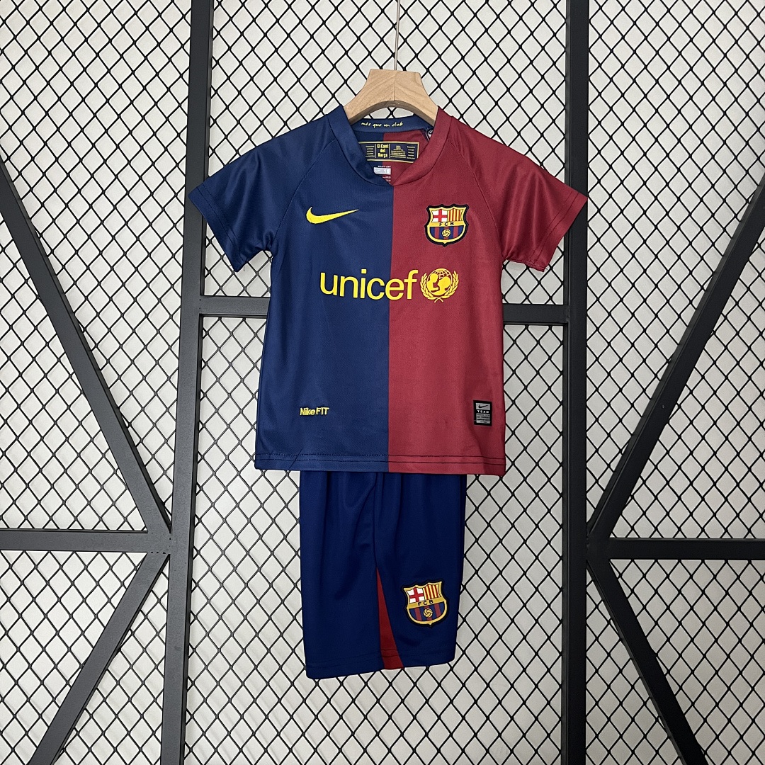 kids Barcelona 08/09 home size: 16-28 5