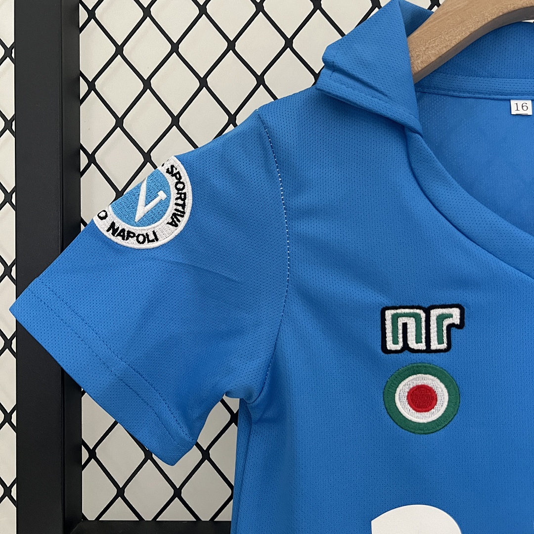 kids Napoli 87/88 home size: 16-28 2
