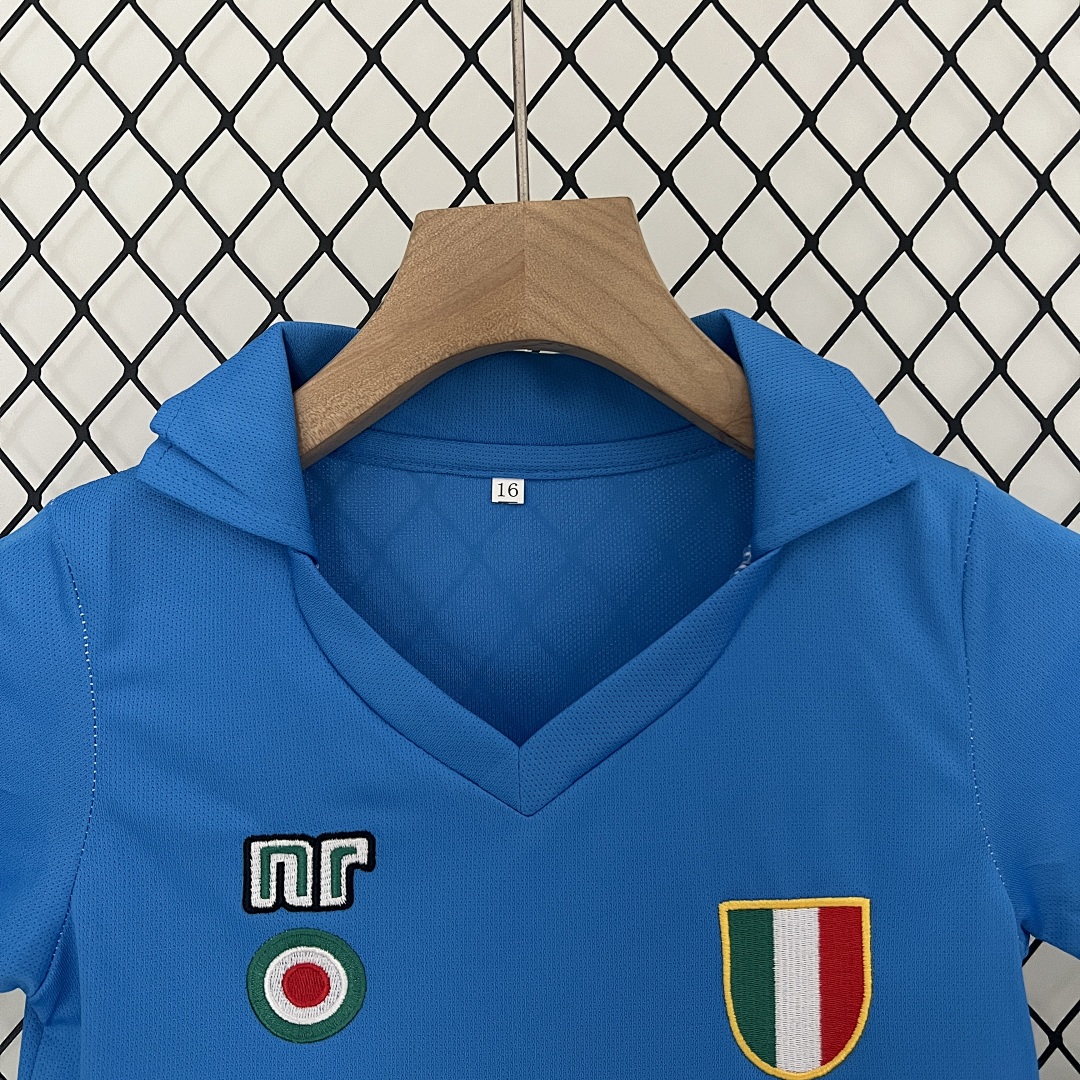 kids Napoli 87/88 home size: 16-28 3