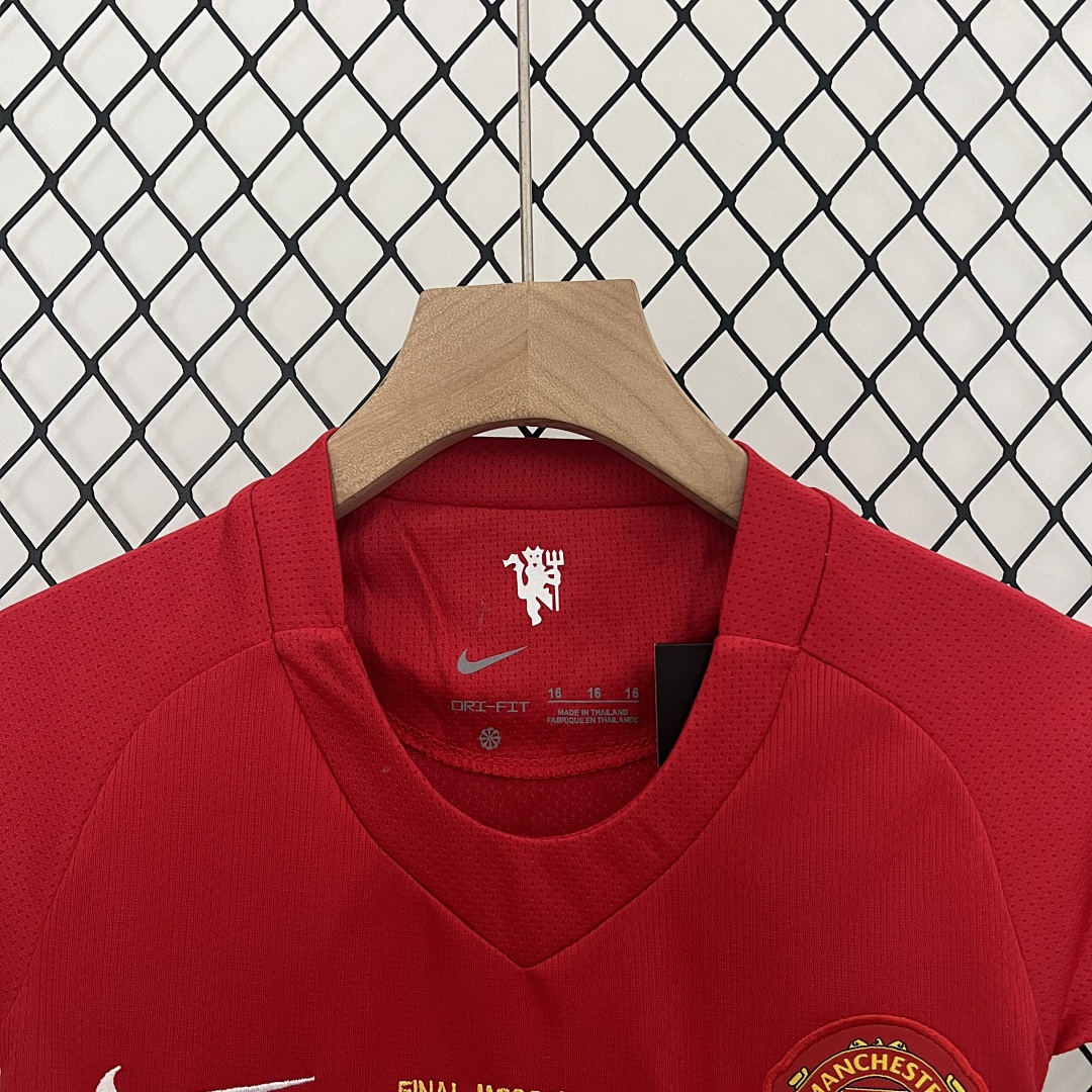 kids M-U 07/08UEFA Champions League home size: 16-28 5