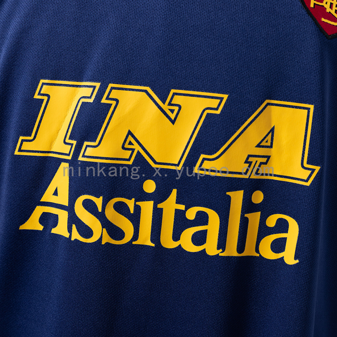 Retro Roma 00/01 third away S-XXL 5