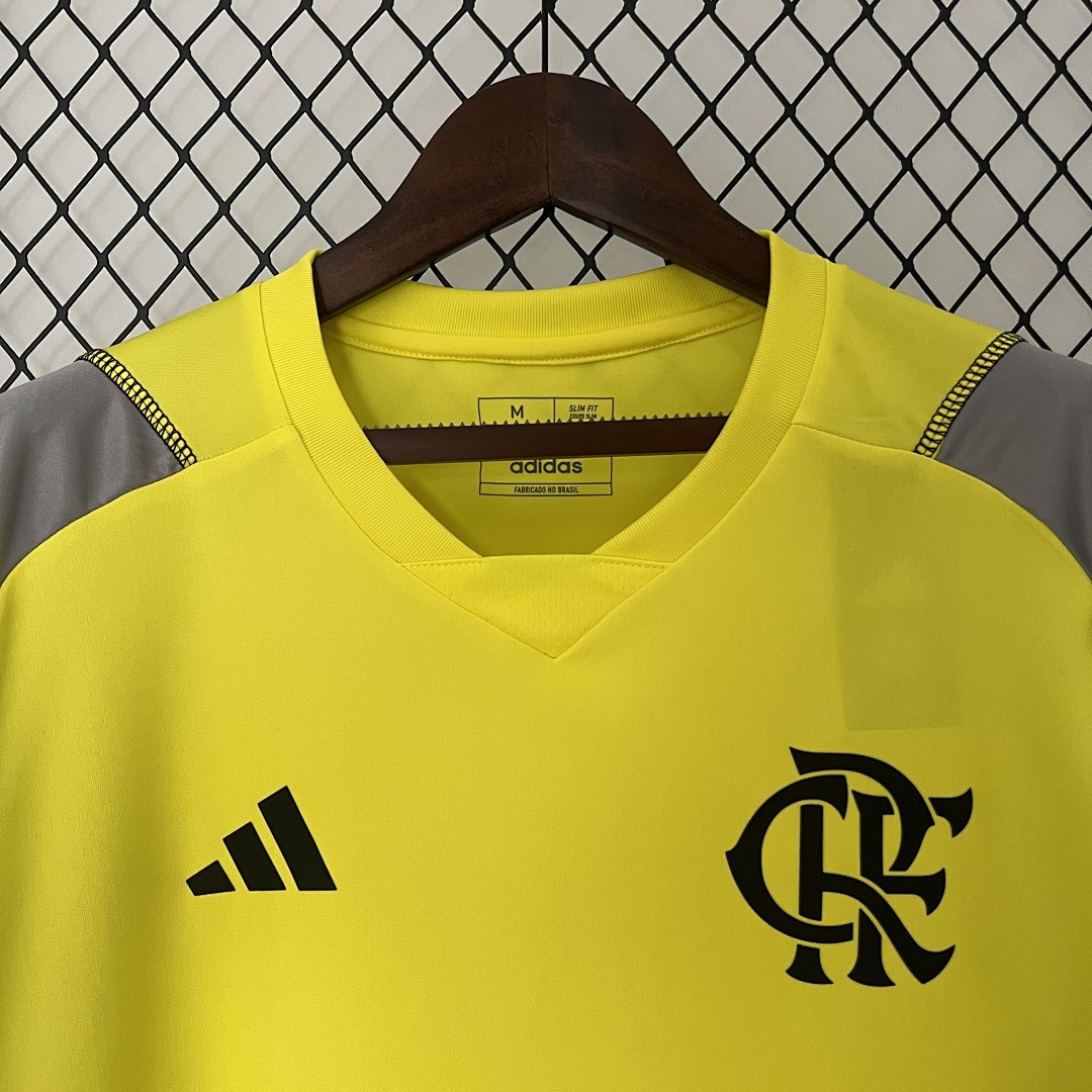 24/25 Flamengo Training Wear Yellow S-XXL 9