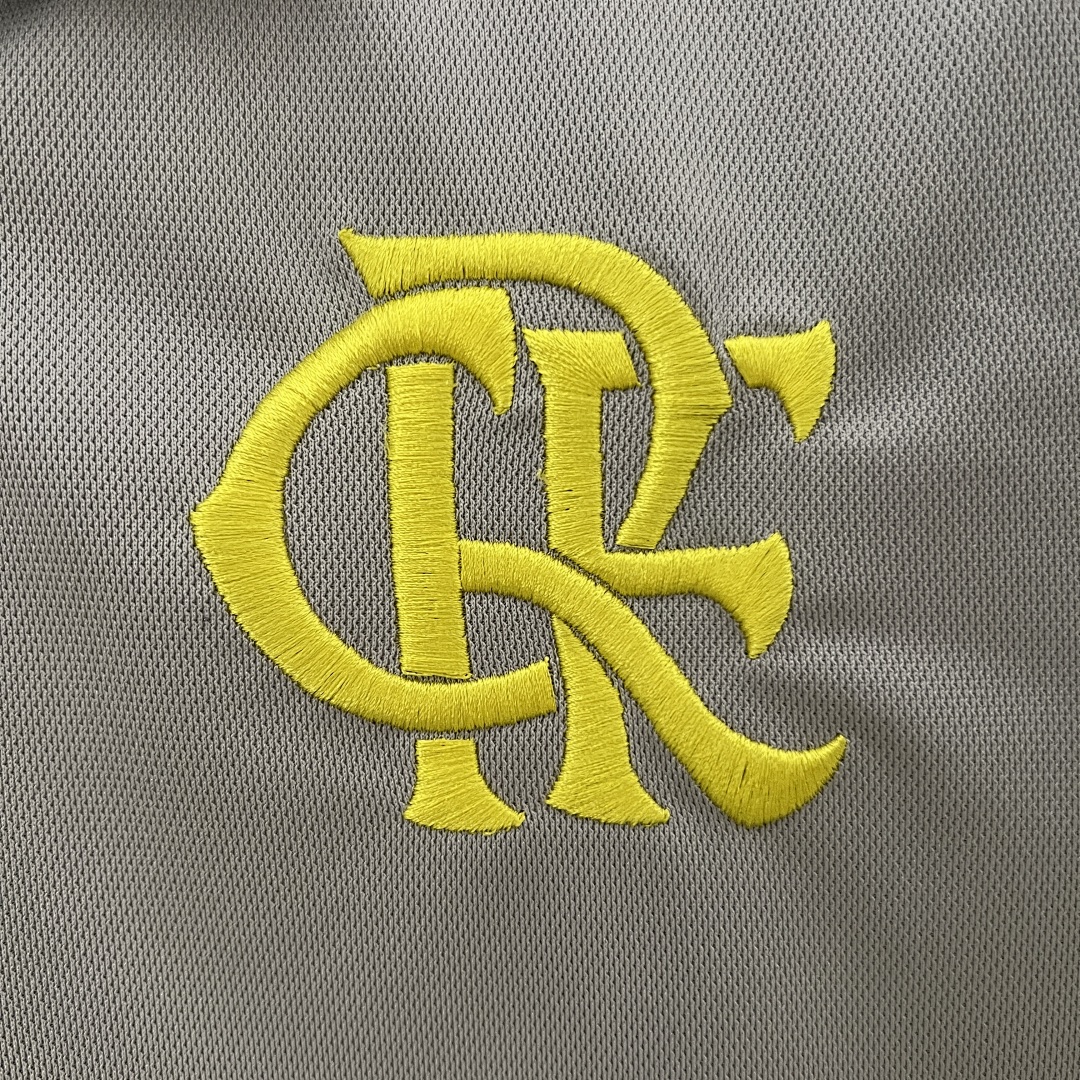 24/25 polo Flamengo Training Wear Gray S-XXL 7