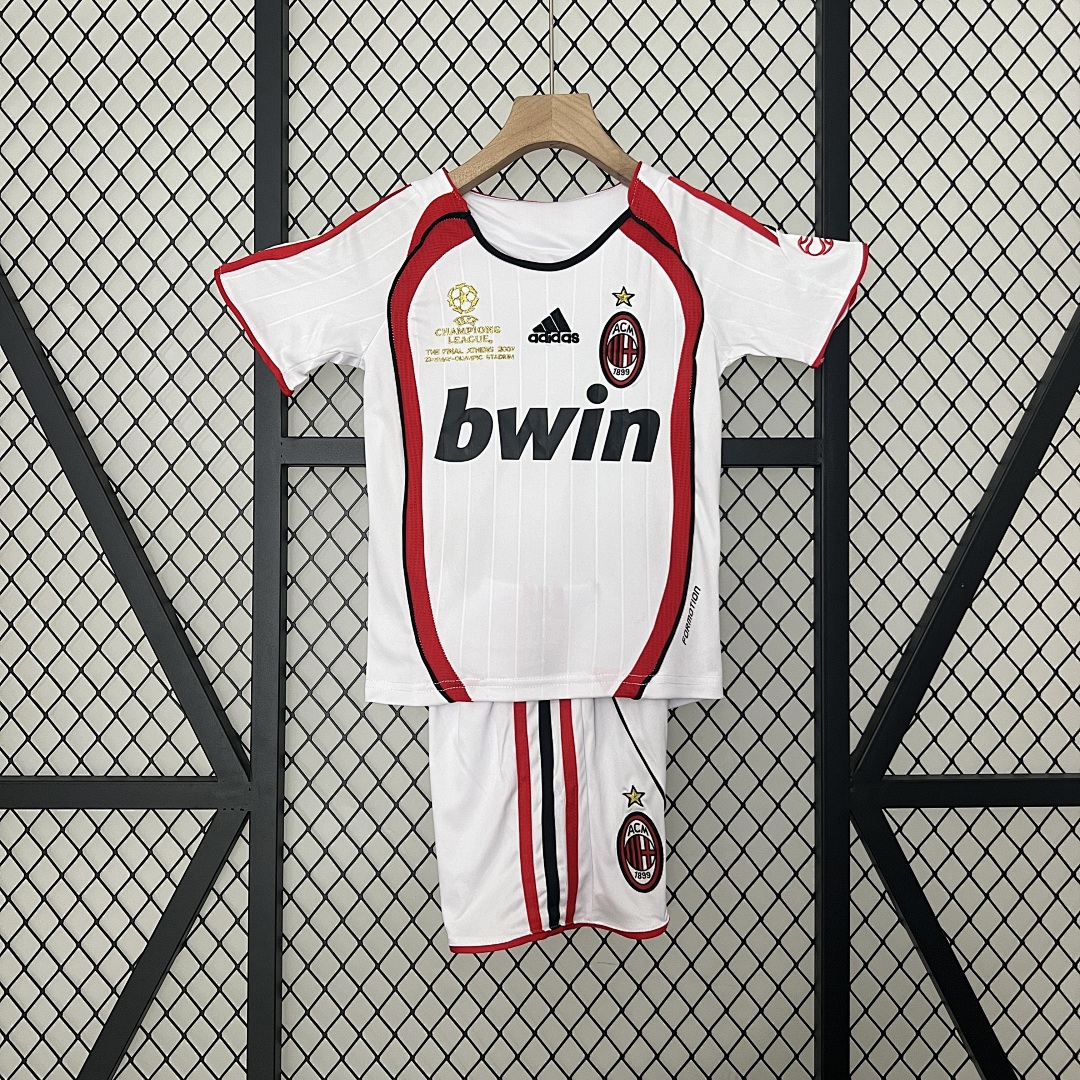 kids AC Milan 06/07 Champions League away size: 16-28 4