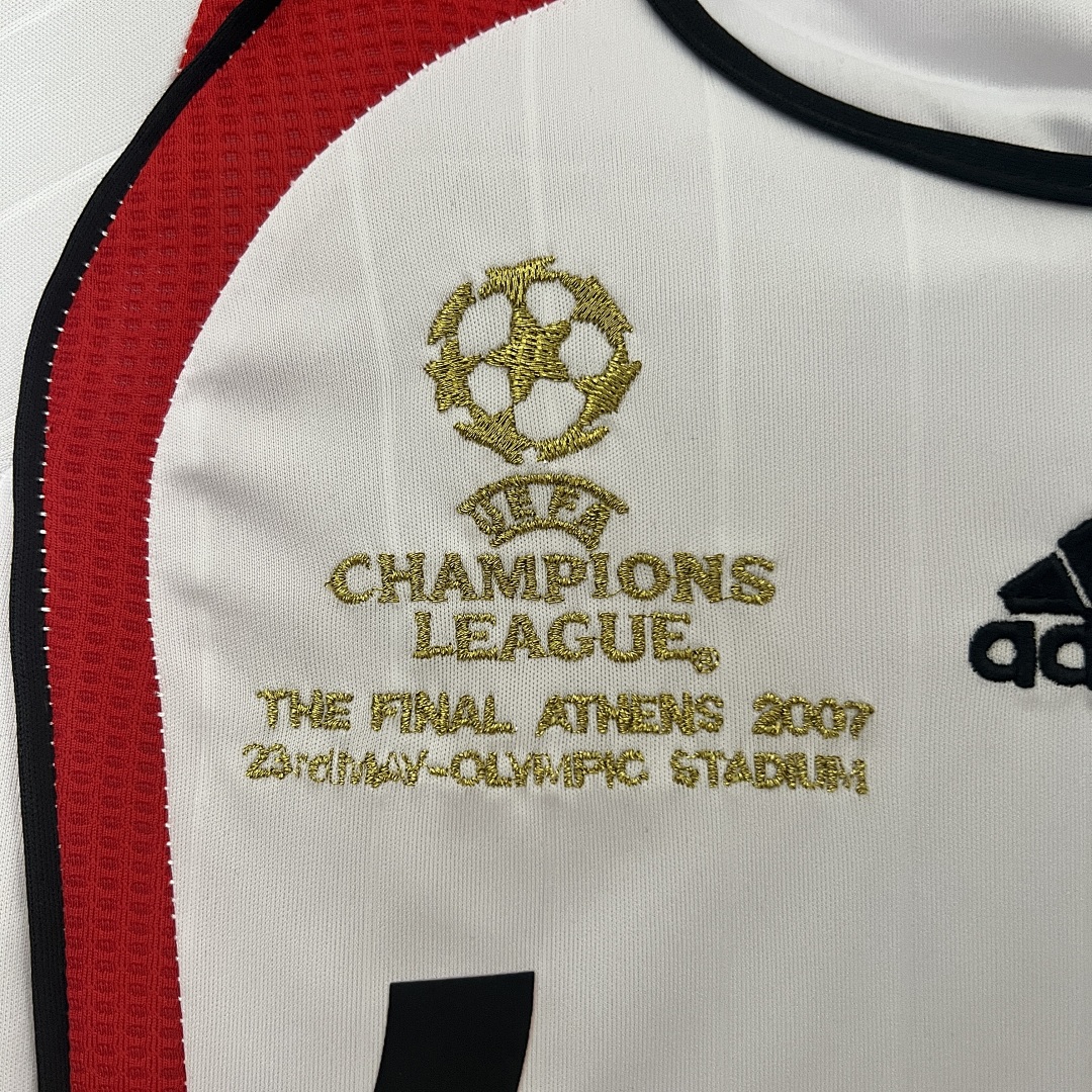 kids AC Milan 06/07 Champions League away size: 16-28 10