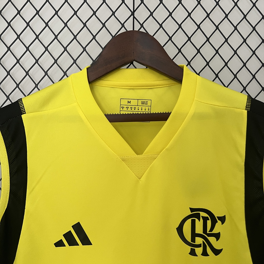 24/25 Vest Flamenco Training Wear Yellow S-4XL 3