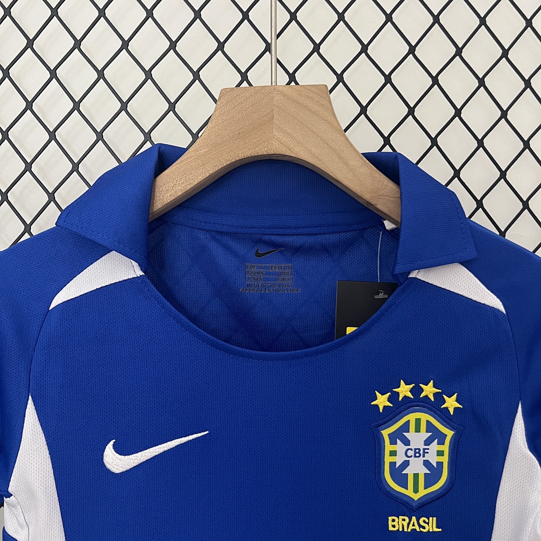 kids Brazil 2002 away size: 16-28 8