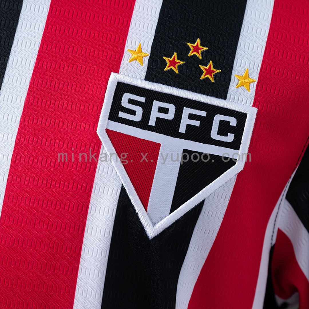 24/25 Long Sleeve Sao Paulo Away S-4XL 5
