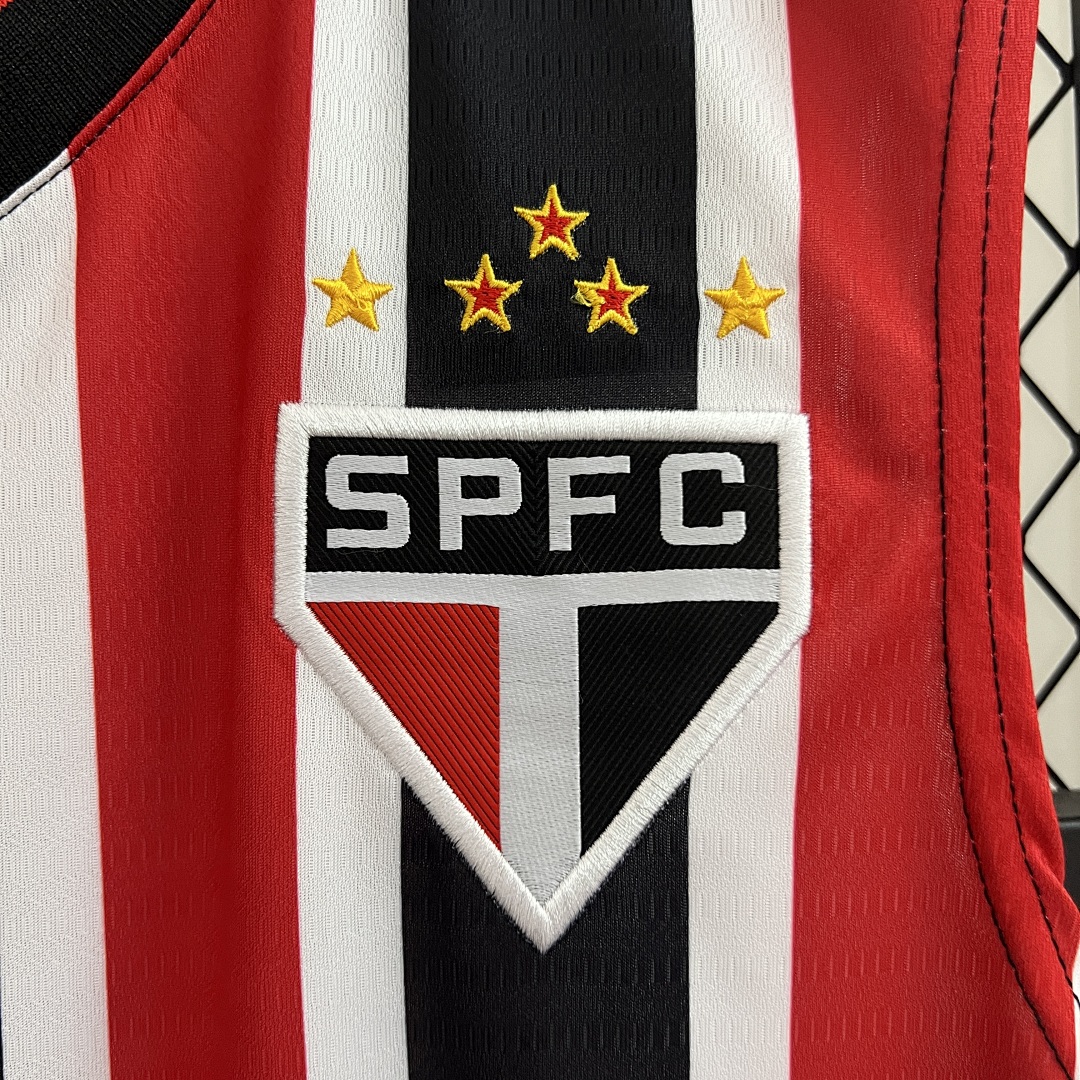 24/25 Vest Sao Paulo Away S-4XL 4
