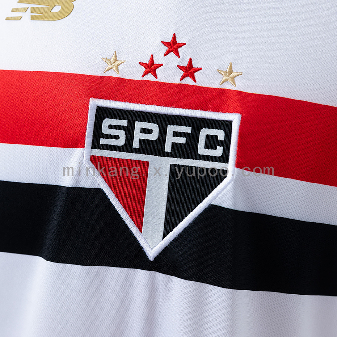 24/25 Vest Sao Paulo Home S-4XL 4
