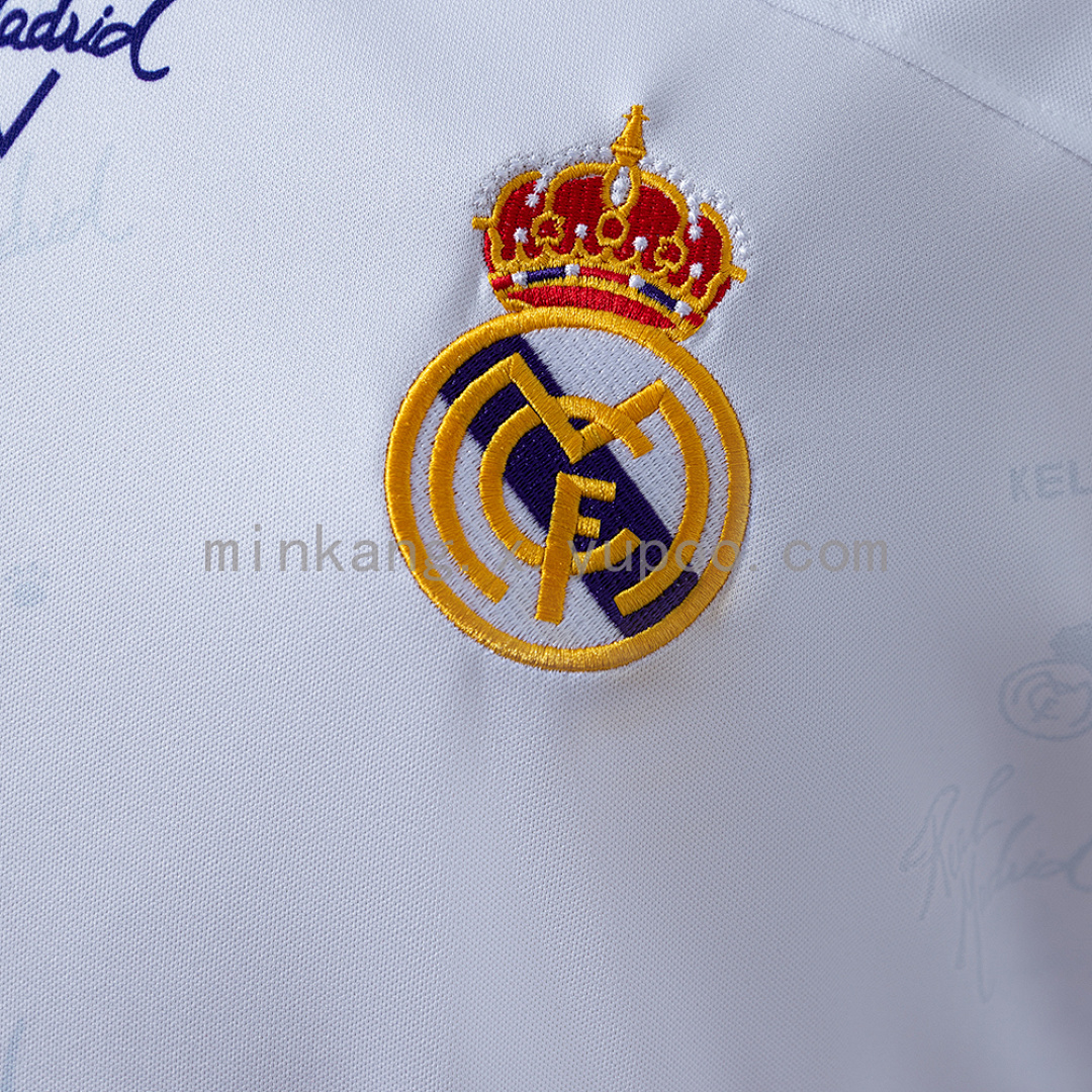 Retro long sleeve Real Madrid 94/96 home S-XXL 4