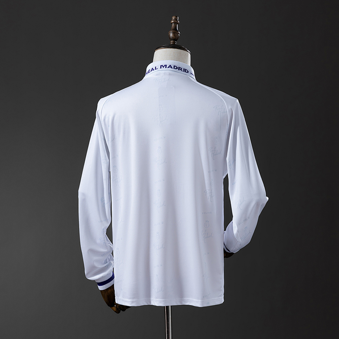 Retro long sleeve Real Madrid 94/96 home S-XXL 7