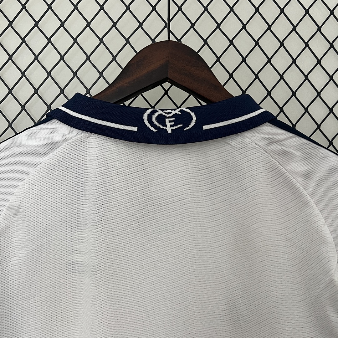 Retro long sleeve Real Madrid 00/01 Home S-XXL 2