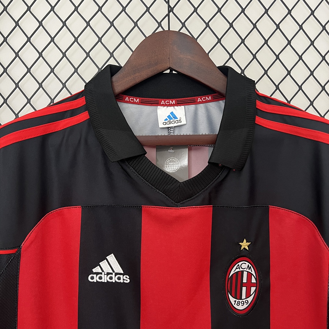 Retro AC Milan 00/01 Home S-XXL 4