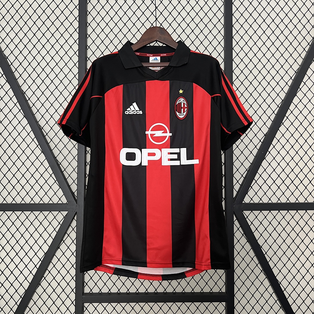 Retro AC Milan 01/02 Home S-XXL 7