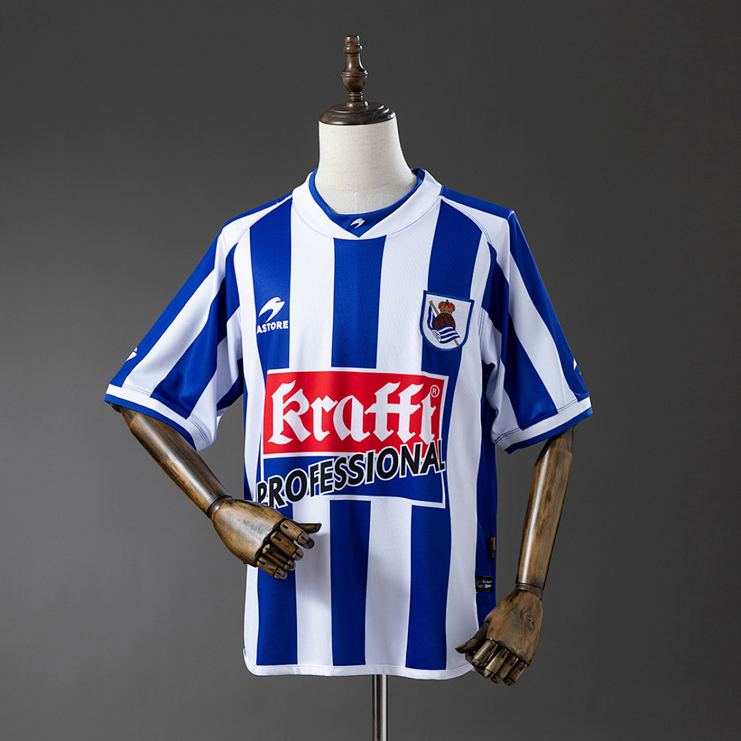 Retro Real Sociedad 02/03 Home S-XXL 9